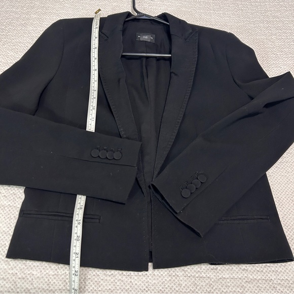 Club Monaco Black Tuxedo Blazer - sz 4 - Picture 7 of 8